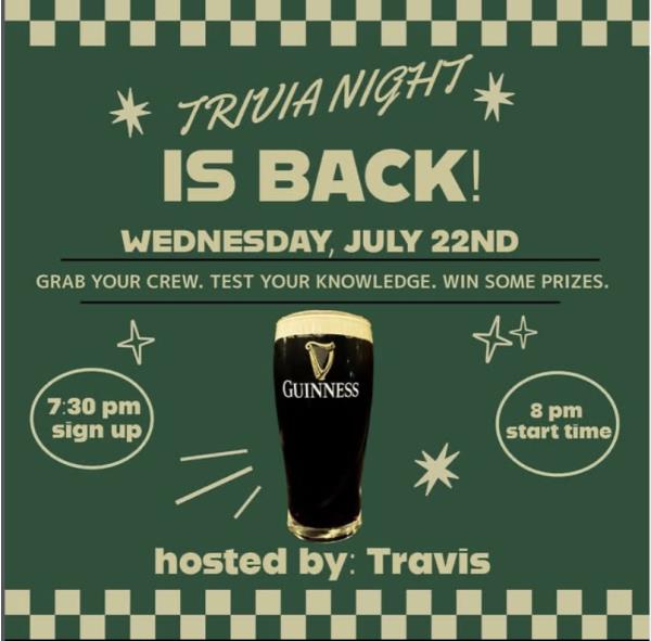 Wednesday Night Trivia with Travis